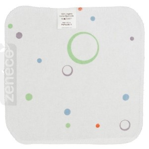 Lingettes coton coloris bulles couleurs Popolini