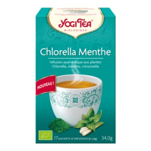 Yogi tea Chlorella menthe