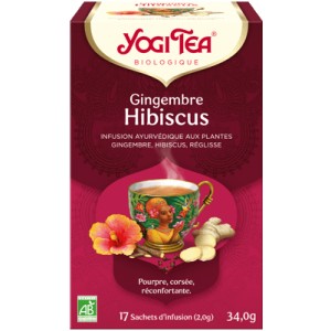 Yogi tea Gingembre hibiscus